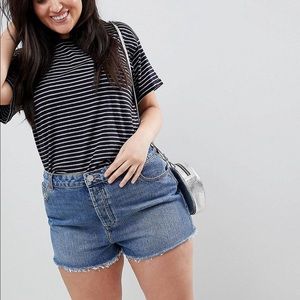 ASOS Curve Denim Shorts